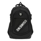 Mochila K-swiss Negra Modelo Storm Unisex