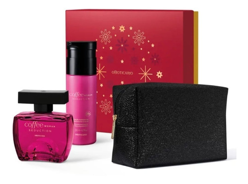 Kit Presente Natal Coffee Woman Seduction (3 Itens)