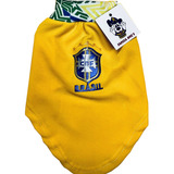 Roupa Pet Seleção Brasileira Dry Fit Macho E Unissex N03