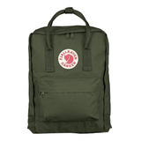 Mochila Unisex Clásica Fjallraven Kanken, Color Verde Bosque