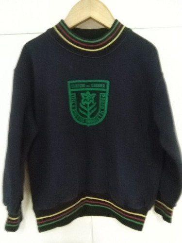 Buzo Uniforme Colegio Instituto Del Carmen - Talle 6