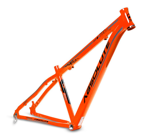 Quadro Mtb Aro 29 Absolute Nero 3 Laranja Bicicleta Mtb