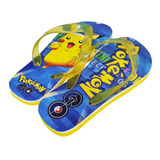 Ojotas Sandalias Chanclas Infantiles Pokemon