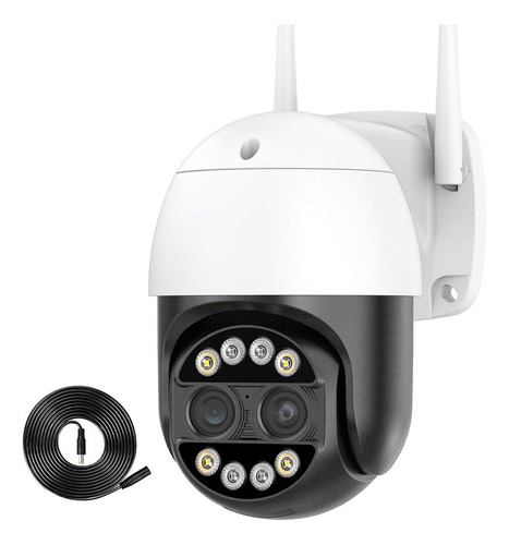 Cámara De Seguridad  Hamrolte Hal-p3-8mp Security Camera Con Resolución De 8mp Visión Nocturna Incluida Negra