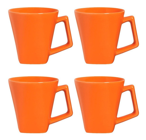 Set X4 Mug Mini Quartier Taza 220 Ml Oxford Café Té Colores