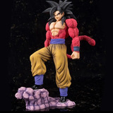 Figura Dragon Ball Gt Goku Ssj4 Fase 4 28cm