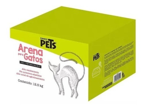 Arena Para Gato Especial Para Arenero Caja 12.5 Kg Fancy Pet