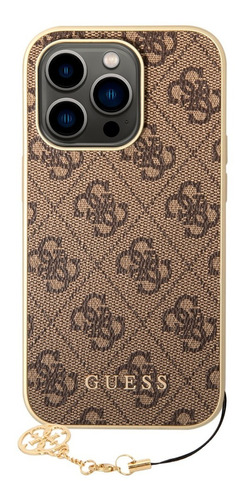 Funda Guess Charm Cafe Compatible Con iPhone 14 Pro