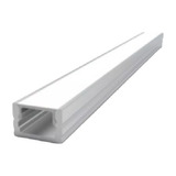 Perfil Aluminio Slim Para Tiras Led X 1,5 Metros Con Difusor