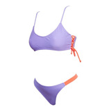 Malla Bikini Mujer Lycra Colaless Regulable