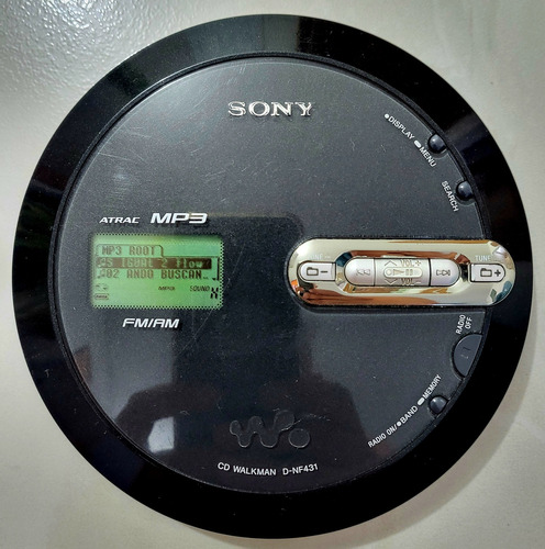 Discman Sony Cd/mp3/am/fm