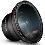 Lente Profesional De 55mm 0.43x Gran Angular Hd Con