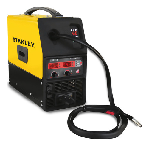 Soldadora Inverter Stanley Multi 160 Mma Mig Tig Italiana Color Amarillo Frecuencia 50 Hz X 60 Hz