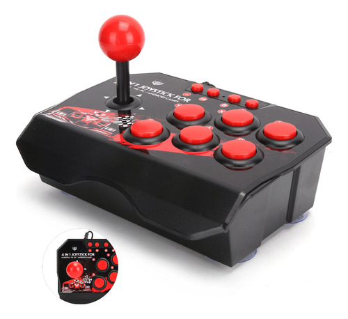 Controlador Street Fight Para Pc Arcade Stick Wired Arcade