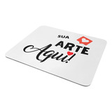 Mousepad Personalizado Logo Marca Empresa Foto Arte 20x24