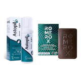 Kit Shampoo Anticaída Romerox + Astopil Minoxidil 5% 15g