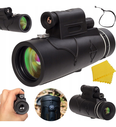 Telescopio Monocular 40x60 Hd Zoom High Impermeable