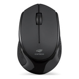 Mouse S/ Fio C3tech Dual Mode 1200dpi Sensor Óptico 3 Botões Cor Preto