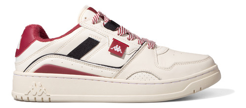 Zapatillas Kappa Authentic Kai 1 Crema Bordo Hombre