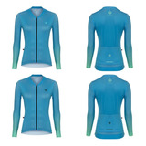 Jersey Ciclismo M/l Mujer Gw Dig Neon Ether