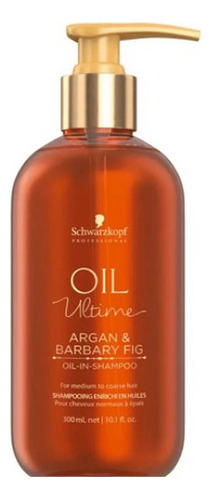 Schwarzkopf Ultime Argan & Barbary Fig Shampoo Con Aceites 