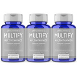 Multify - Multivitamínico Fynutrition - Vitaminas Mineral X3
