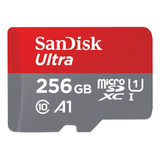 Memoria Sandisk 256gb Micro Sdxc Ultra 150mb Clase 10