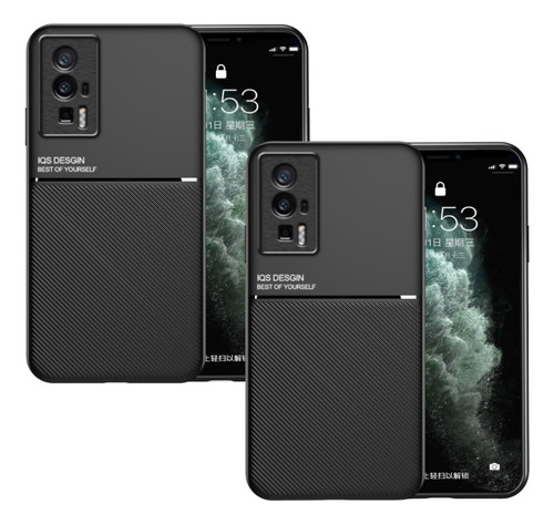 2×funda For Xiaomi Poco F5 Pro5g Adsorbible Evitar Colisione