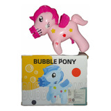Juguete Burbujas Pony Burbujero 20cm Pilas Inc Envio Gratis
