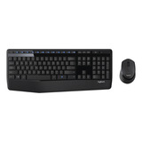 Kit Teclado Y Mouse Español Inalambrico Logitech Mk345