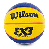 Wilson Pelota De Baloncesto Unisex Fiba 3x3 De Goma, Color