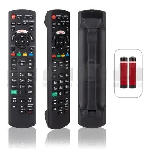 Control Compatible Pantalla Smarttv Panasonic Netflix Rc1008