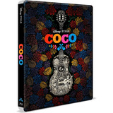 Coco Steelbook Blu-ray + Dvd De Pixar