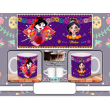 Taza Personalizada - Mulan - Día De Muertos - Disney