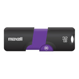 Pendrive Maxell 32gb Usb Flix 2.0 Memoria Retractril Windows