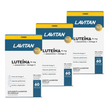 Kit 3 Lavitan Luteina 10mg + Zeaxantina Lavitan Visão 