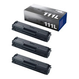 Kit 3 - Toner Para Samsung D111 Mltd111s M2020 M2070 M2020w 
