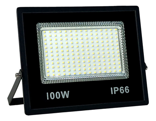 Refletor Led 100w Prova D'água 110v/220v 6500k Smd Potente