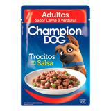 Sachet Champion Dog Adulto Carne - Vegetales 24 Un.