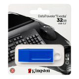 Memoria Usb Pendrive 32gb Kingston Datatraveler 3.2 Plástica