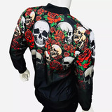 Bomber Jacket Skull