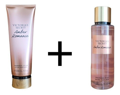 Kit Victoria's Secret Amber Romance Hidratante + Body Splash