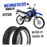 Neumáticos Rinaldi 80/90-21 + 110/80-18 Moto Yamaha Xtz 125