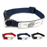 Collar De Perro Naruto Para Perros Grandes, Medianos, Xs/peq