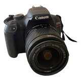  Canon T7 Dslr + Lentes 18-55 Y 75-300 Para Contenido Pro