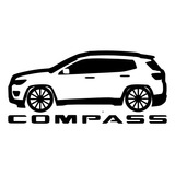 Adesivo Clube Jeep Compass 4x4 Mopar Exclusivo + Brinde