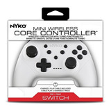 Control Joystick Mini Inalambico Para Nintendo Switch Blanco