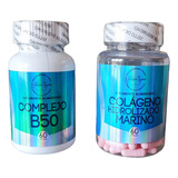 Complejo B50 50mg De Cada Vitam+ Colageno Hidrolizado Marino