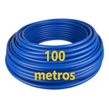 Tubería Manguera 1/2 Kitec 100mts Iusatek Para Agua Fria Color Azul