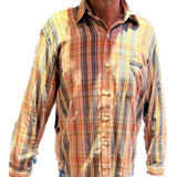 Camisa Cuadros Pepe Jeans Azul Amarilla Salmon Verde